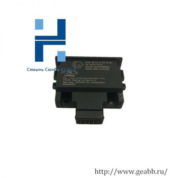 Emerson 12P4983X302 Charm Address Plug - Control Module, Enhancing Industrial Automation