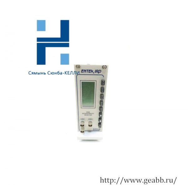 ENTEK C6686 IRD Eccentricity Monitor Display - Precision Measurement for Industrial Control Systems