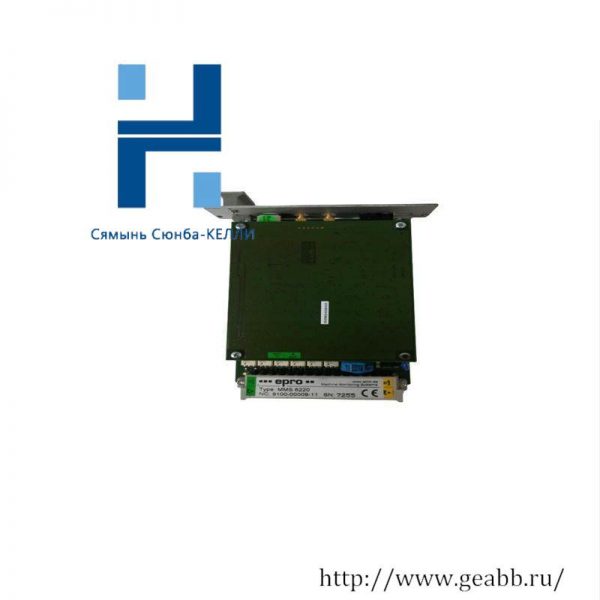 EPRO MMS6220 - Precision Vibration Monitoring Board, for Industrial Automation