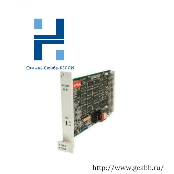 HIMA F60DI3201: Safety-Related Digital Input Controller