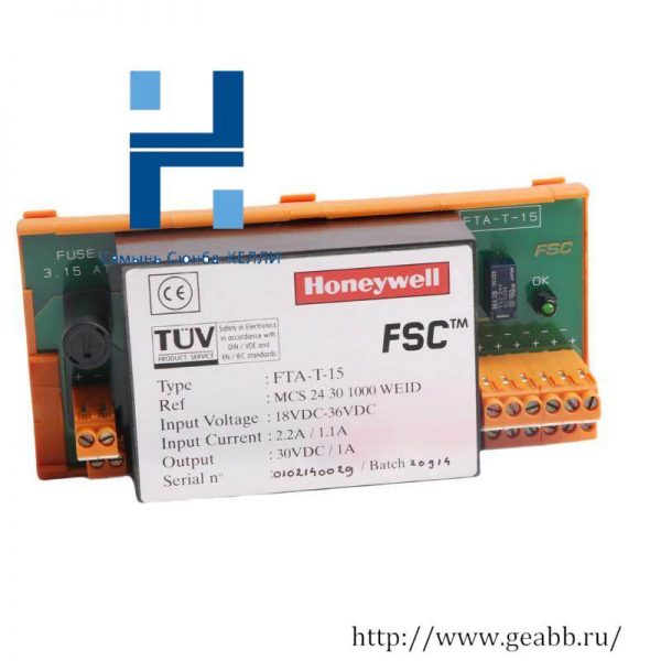 Honeywell FTA-T-15 Digital Input Module - Industrial Automation Solution, 200 Characters