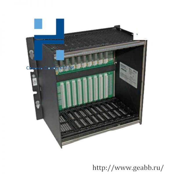 GE Fanuc IC698CHS009 Rear Mounted Rack: Modular Control System, High Performance for Industrial Automation