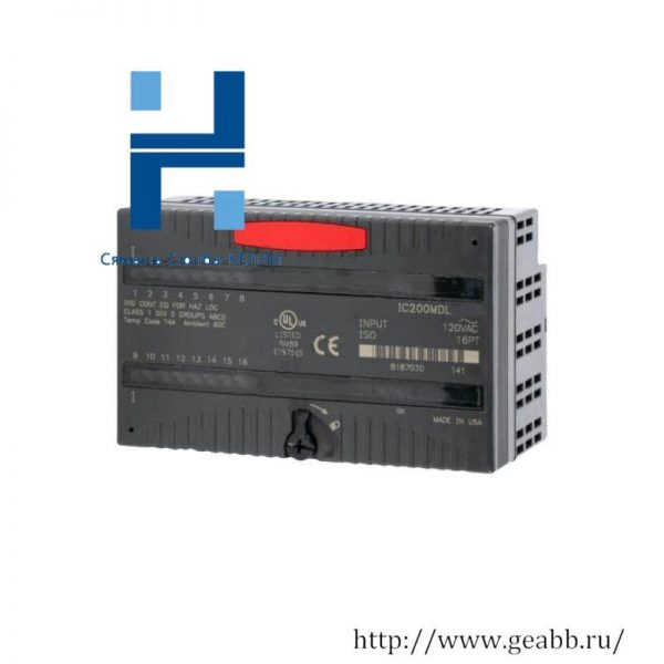 GE FANUC IC200MDL330 NETWORK INTERFACE UNIT - Advanced Networking Solution for Industrial Automation