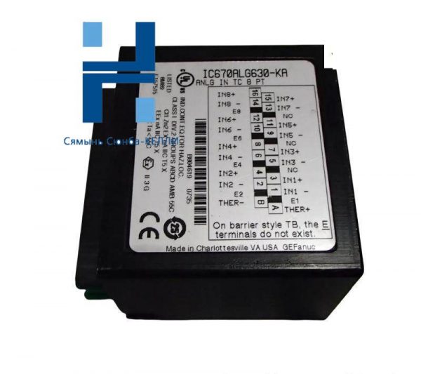 GE Fanuc IC670ALG630 Analog Input PLC Module: Advanced Automation, Precise Control