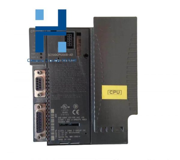 GE IC200CPU005 - Compact, High-Performance CPU Module for Industrial Automation