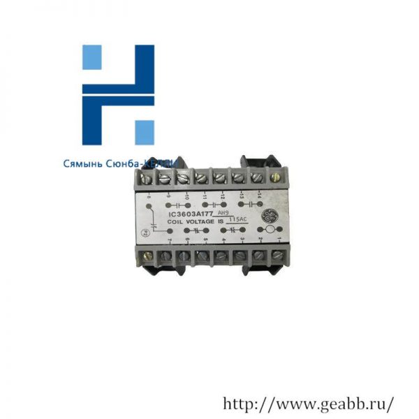 GE IC3603A177: Advanced Relay Module for Industrial Control