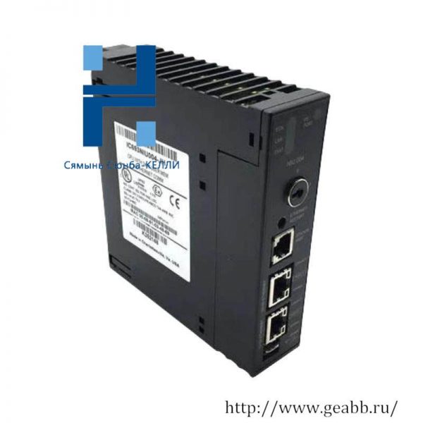 GE IC693NIU004: Ethernet Network Interface Unit, High-Speed Networking for Industrial Control Systems