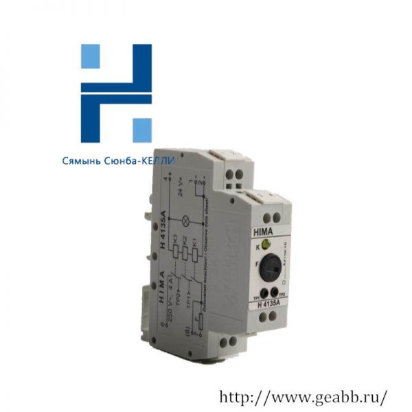 HIMA H4135A: Industrial Relay Switch, Model A, Advanced Control Module