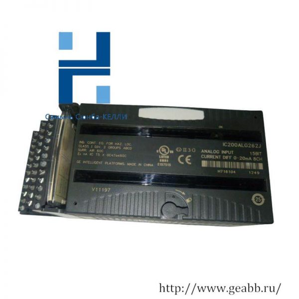 GE IC200ALG262: Advanced Analog Input Module for Industrial Automation