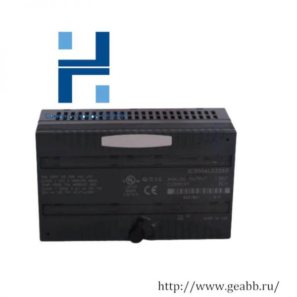 GE IC200ALG326 Analog Output Module - Advanced Industrial Control Solution