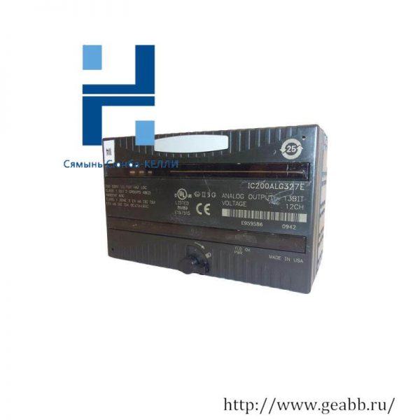 GE Fanuc IC200ALG327 Analog Output Module: Precision Control, Reliable Performance