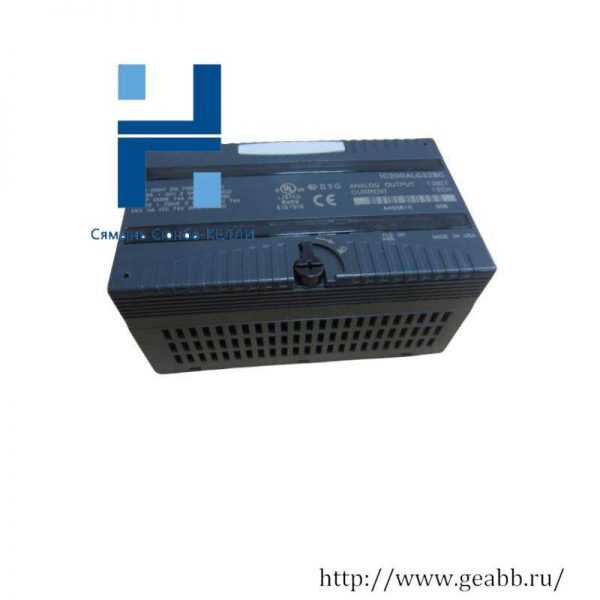 GE IC200ALG328: High Precision Current Analog Output Module