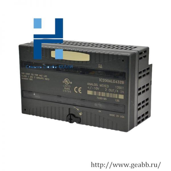 GE Fanuc IC200ALG432: High-Performance Analog Mixed Module for Industrial Automation