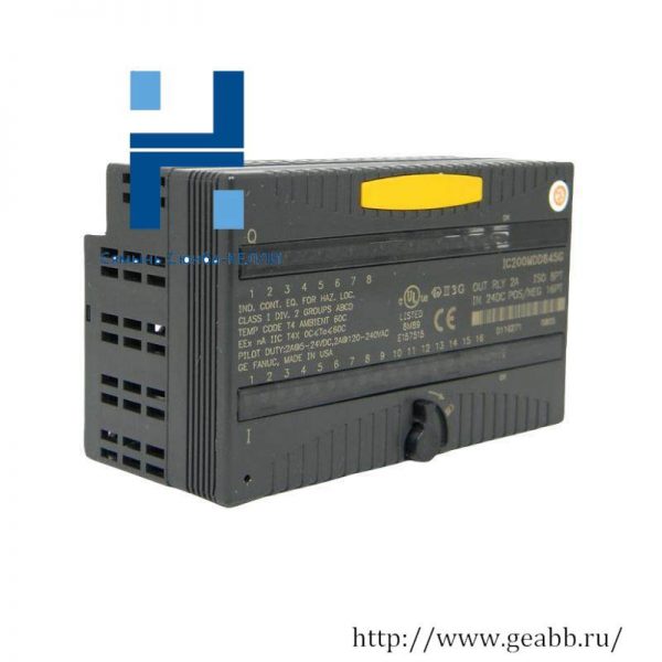 GE Fanuc IC200MDD845: Comprehensive I/O Module for Industrial Automation