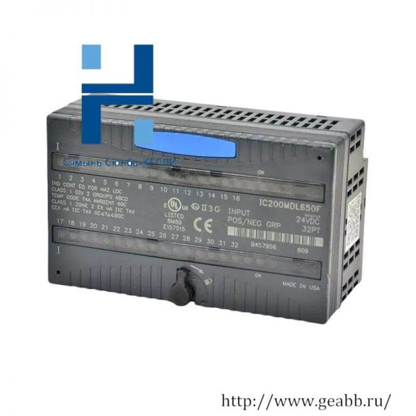 GE IC200MDL650F - VersaMax 24VDC Input Modules