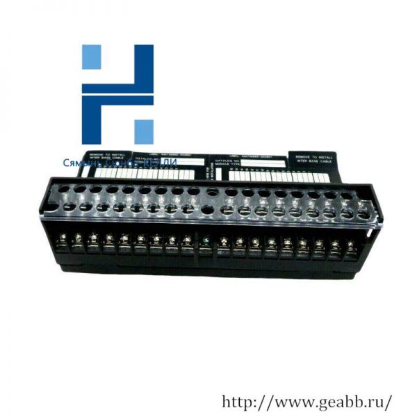 GE IC670CHS001E: I/O Base, Barrier Style, Field Control Module