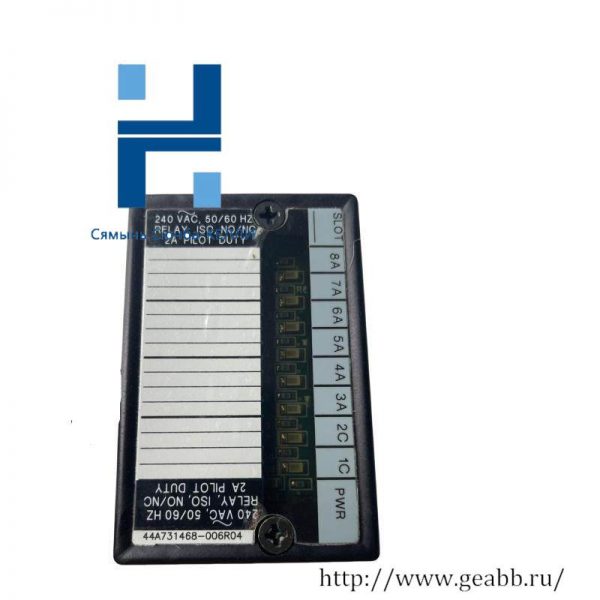 GE Series IC670MDL930 Relay Output Module - High-Power, Durable Control Solutions