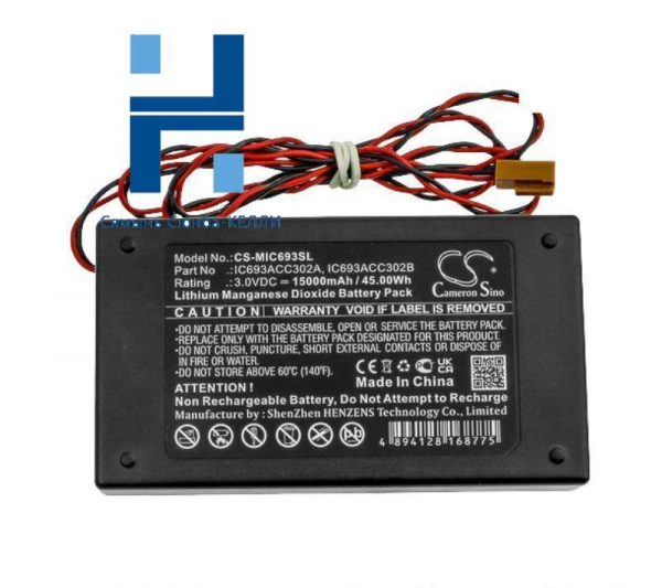 GE IC693ACC302A Auxiliary Battery Module - Essential Power Supply for Industrial Automation