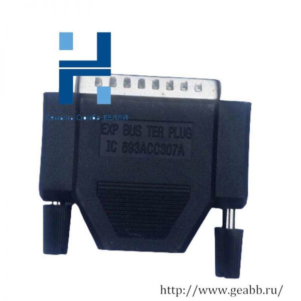 GE ACC307 I/O Bus Terminator Plug for Industrial Control Systems