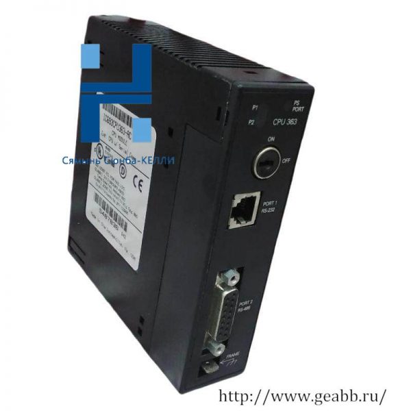 GE IC693CPU363: Advanced Single Slot CPU Module for Industrial Control Systems