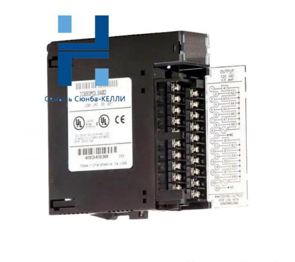 GE IC693MDL340: Advanced AC Output Module, Engineered for Industrial Control