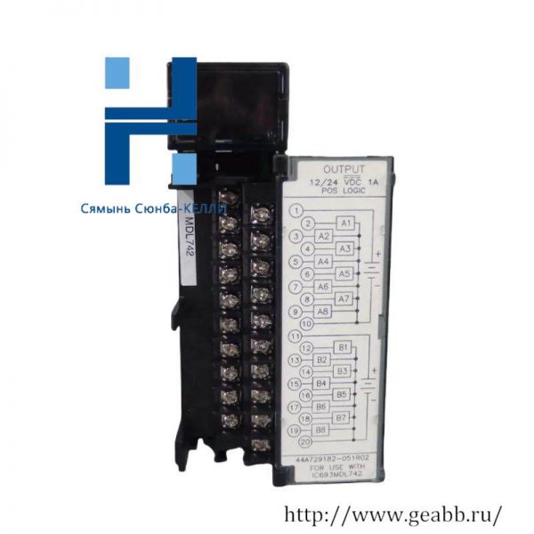 GE IC693MDL742C - Advanced ESCP Output Module, for Industrial Automation Solutions