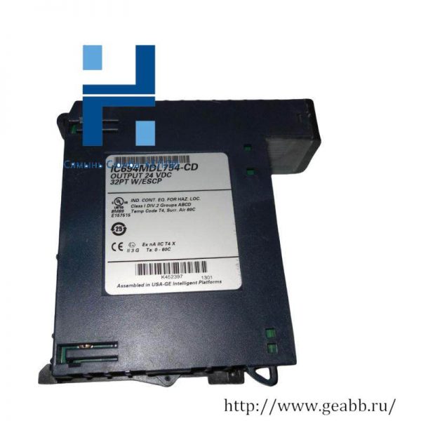 GE IC694MDL754 Positive Logic Output Module - Advanced Control Solutions for Industrial Automation