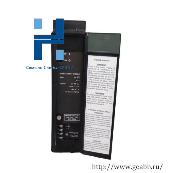 GE IC697PWR724 24 VDC Power Supply Module - High Performance, Reliable Energy Solution