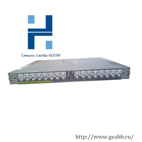 ICS Triplex T7481A: Advanced Monitored Guarded Output Module