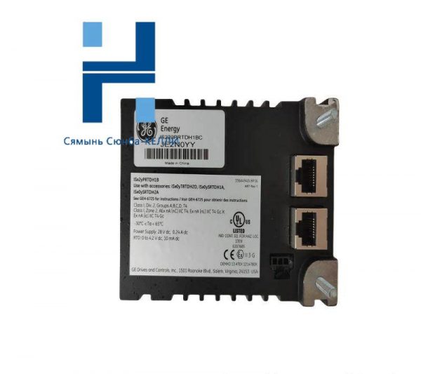 GE IS220PRTDH1B: Advanced RTD Input Module for Industrial Control