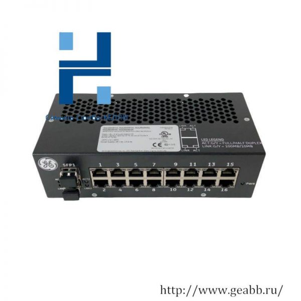 GE IS420ESWBH2A Ethernet / IONet Switch - Industrial Networking Solution for Reliable Operations