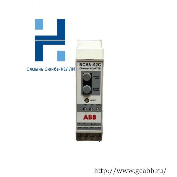 ABB NCAN-02C Adapter Board, Industrial Control Module