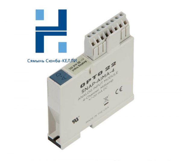 Opto22 SNAP-AIMA-4 Analog Current Input Module: Advanced Current Input for Industrial Control Systems