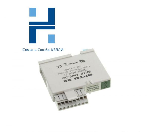 Opto 22 SNAP-AOV-27 I/O Module: Industrial Control Solutions