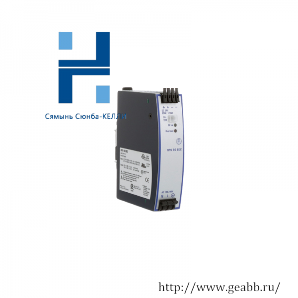 Hirschmann RPS80EEC DIN Rail Power Supply Unit: Efficient & Reliable Power Solution