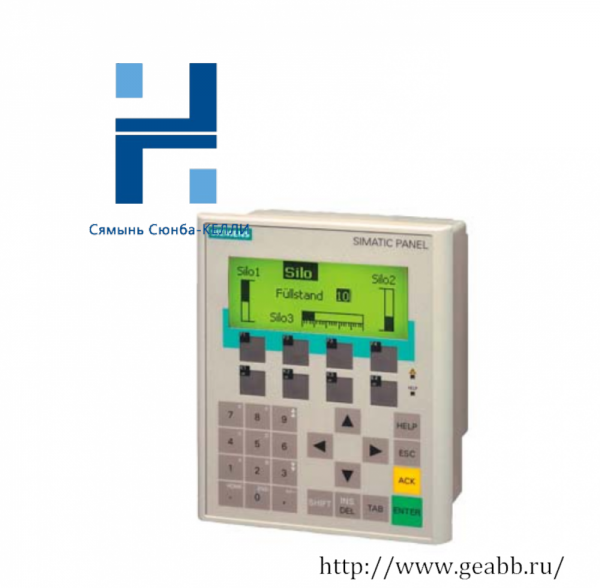 SIEMENS 6AV6641-0CA01-0AX1 OP77B Backlit LCD Display, Industrial Control Solutions