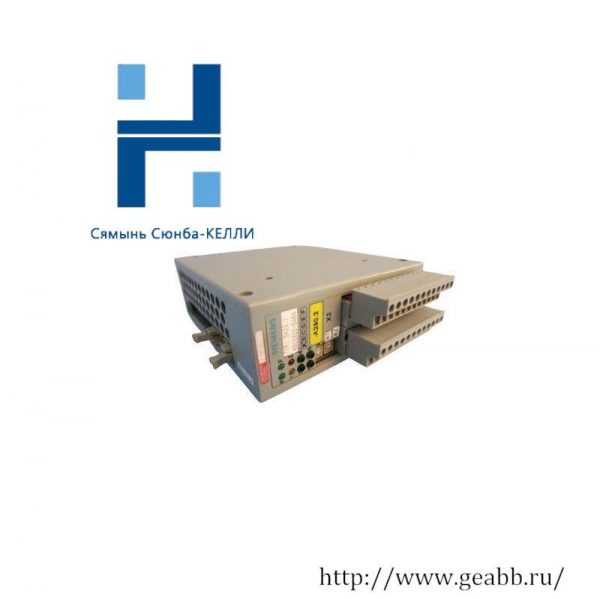 SIEMENS 6DD2920-0AR6: Precision Control Module for Industrial Automation