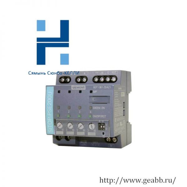 SIEMENS 6EP1961-2BA21 Selectivity Module: Industrial Automation Precision Control