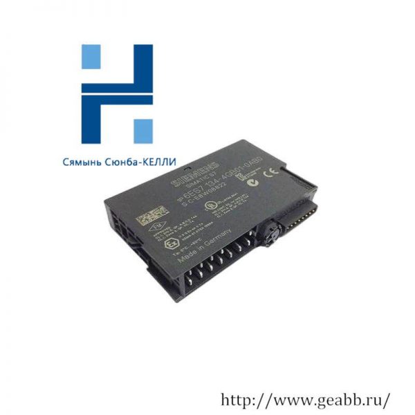 SIEMENS 6ES7134-4GB01-0AB0 Input Module: Efficient Analog Input Solution for Industrial Automation