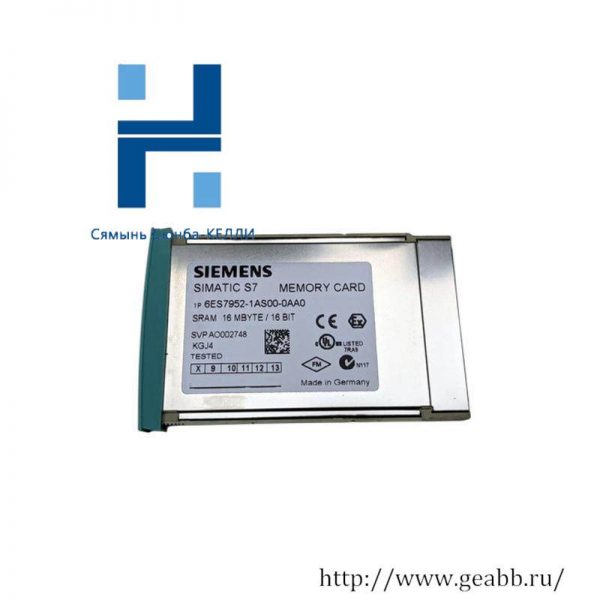 SIEMENS 6ES7952-1AS00-0AA0 Memory RAM Card