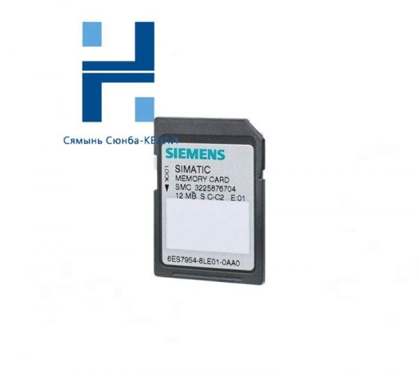 SIEMENS SIMATIC S7 Memory Card 6ES7954-8LC03-0AA0 for Industrial Automation