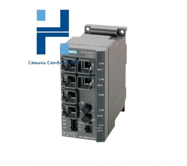 SIEMENS Scalance 6GK5106-1BB00-2AA3 Industrial Ethernet Switch, Compact & Reliable Networking Solution