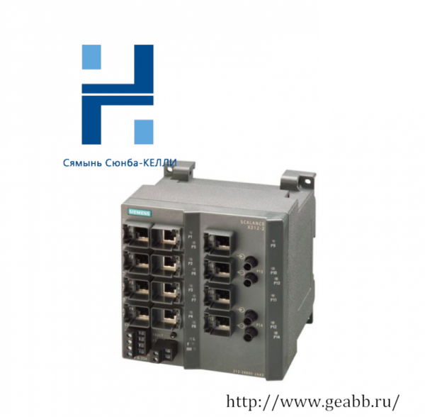 SIEMENS SCALANCE X212-2 Managed IE Switch - Advanced Networking for Industrial Automation