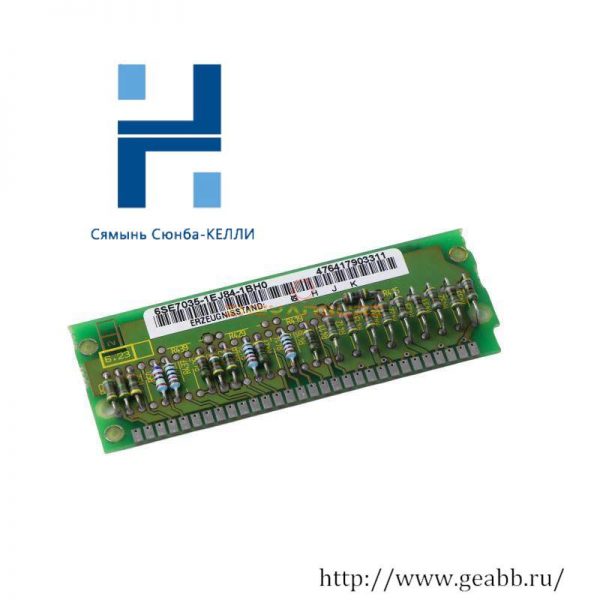 SIEMENS 6SE7035-1EJ84-1BH0 Detection Board, Precision Control Solutions