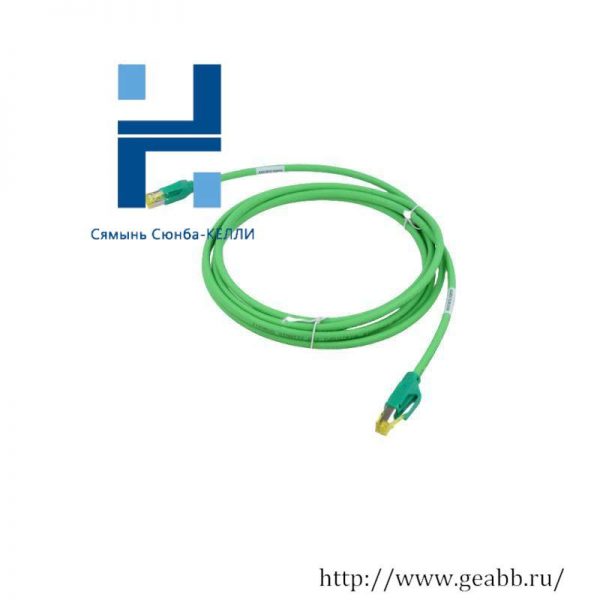 Siemens 6XV1870-3QH10 Industrial Ethernet Patch Cord, Cat 6A, 1 Meter