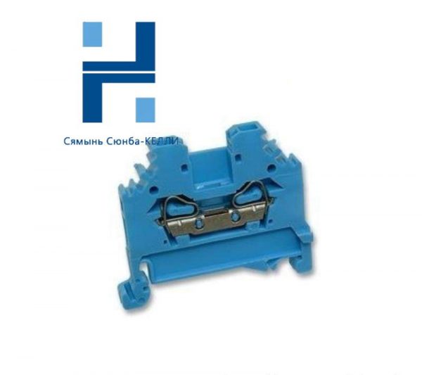 WAGO 280-104 DIN-rail Terminal Block with CAGE CLAMP Technology - 2-con