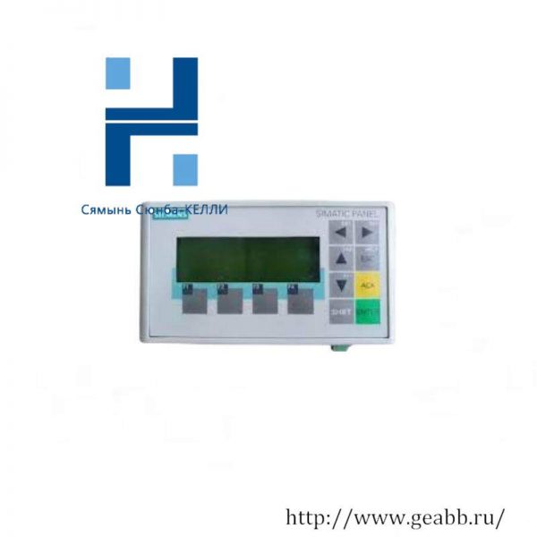 SIEMENS 6AV6641-0AA11-0AX0: Simatic Operator Panel for Industrial Automation