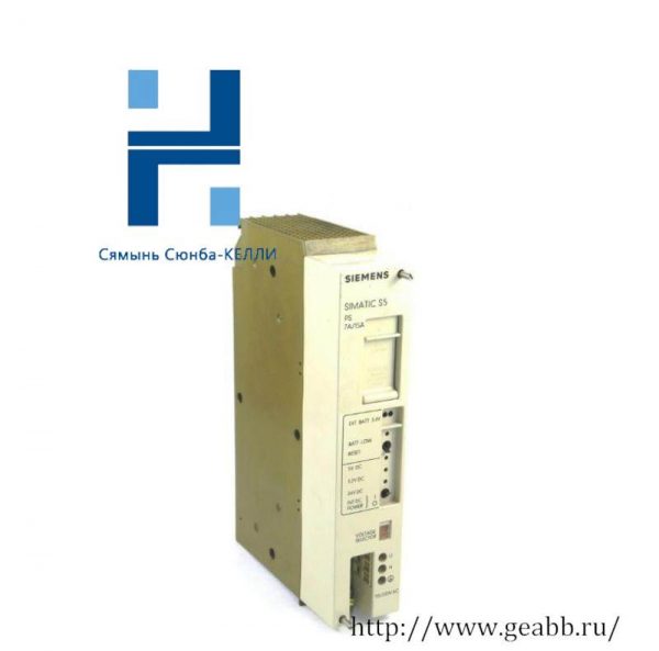 SIEMENS 6ES5951-7LD12 Industrial Power Supply Unit