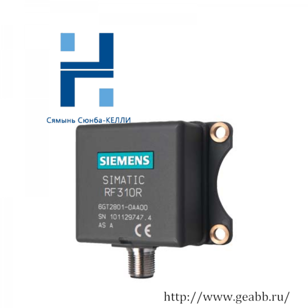 SIEMENS 6GT2-801-1AB10 RF310R Reader, RS422 Interface, IP67, -25°C to +70°C