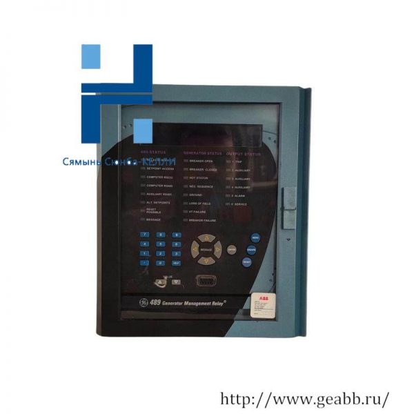 GE 489-P1-HI-A20-E-H Generator Management Relay: Advanced Control for Industrial Applications